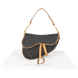 Christian Dior Blue Denim Saddle Handbag