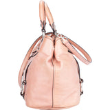 Miu Miu Rose Leather City Handbag