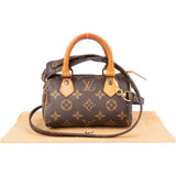 Louis Vuitton Canvas Monogram Mini Speedy Handbag