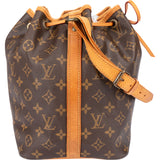 Louis Vuitton Canvas Monogram Sac Noe Petit Shoulder Bag