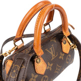 Louis Vuitton Canvas Monogram Mini Speedy Handbag