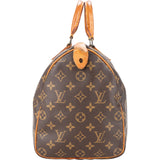 Louis Vuitton Canvas Monogram Speedy 35 Handbag