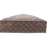 Louis Vuitton Canvas Monogram Sac Plat Handbag