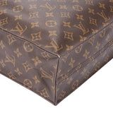 Louis Vuitton Canvas Monogram Sac Plat Handbag