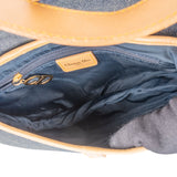 Christian Dior Blue Denim Saddle Handbag