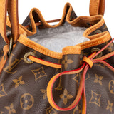 Louis Vuitton Canvas Monogram Sac Noe Petit Shoulder Bag