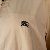 Burberry London Beige Cotton Men Blouson Jacket (M)