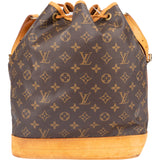 Louis Vuitton Canvas Monogram Sac Noe Grande Shoulder Bag