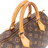 Louis Vuitton Canvas Monogram Speedy 30 Handbag