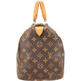 Louis Vuitton Canvas Monogram Speedy 30 Handbag