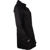 Burberry Brit Black Cotton Trenchcoat (D36)
