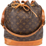 Louis Vuitton Canvas Monogram Sac Noe Grande Shoulder Bag