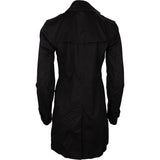 Burberry Brit Black Cotton Trenchcoat (D36)