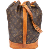 Louis Vuitton Canvas Monogram Sac Noe Grande Shoulder Bag