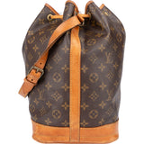 Louis Vuitton Canvas Monogram Sac Noe Grande Shoulder Bag