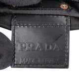Prada Black Nylon Triangle Pouch