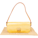 Louis Vuitton Yellow Vernis Monogram Malibu Street Handbag