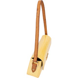 Louis Vuitton Yellow Vernis Monogram Malibu Street Handbag