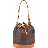 Louis Vuitton Canvas Monogram Sac Noe Grande Shoulder Bag