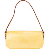 Louis Vuitton Yellow Vernis Monogram Malibu Street Handbag