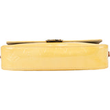 Louis Vuitton Yellow Vernis Monogram Malibu Street Handbag