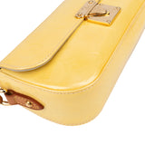 Louis Vuitton Yellow Vernis Monogram Malibu Street Handbag