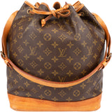 Louis Vuitton Canvas Monogram Sac Noe Grande Shoulder Bag