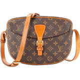 Louis Vuitton Canvas Monogram Jeune Fille MM Crossbody Bag
