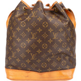 Louis Vuitton Canvas Monogram Sac Noe Grande Shoulder Bag