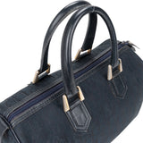 Christian Dior Trotter Satin Monogram Boston Handbag