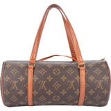 Louis Vuitton Canvas Monogram Papillon Handbag Set