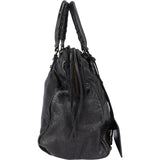 Balenciaga Black Leather City Handbag
