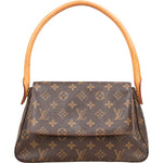 Louis Vuitton Canvas Monogram Looping PM Shoulder Bag - vintageandkickz
