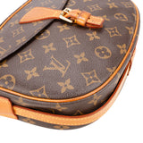 Louis Vuitton Canvas Monogram Jeune Fille MM Crossbody Bag