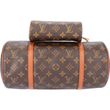 Louis Vuitton Canvas Monogram Papillon Handbag Set