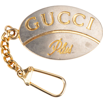 Gucci Vintage Bicolor Plus Bag Pendant