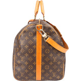 Louis Vuitton Canvas Monogram Keepall 55 Bandouliere