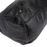 Balenciaga Black Leather City Handbag