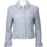 Gucci Blue Mohair Boucle Costume Jacket (DE34 / IT40)