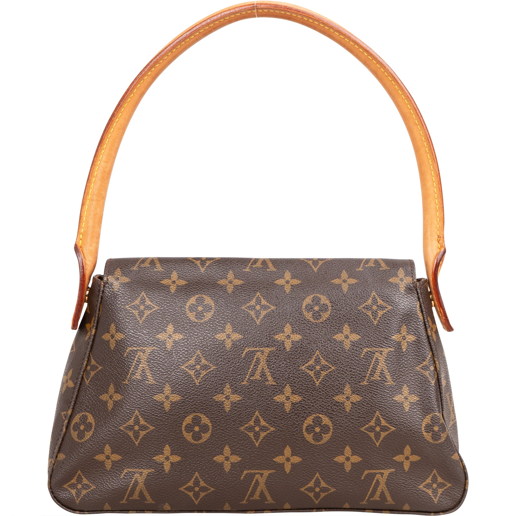 Louis Vuitton Canvas Monogram Looping PM Shoulder Bag - vintageandkickz