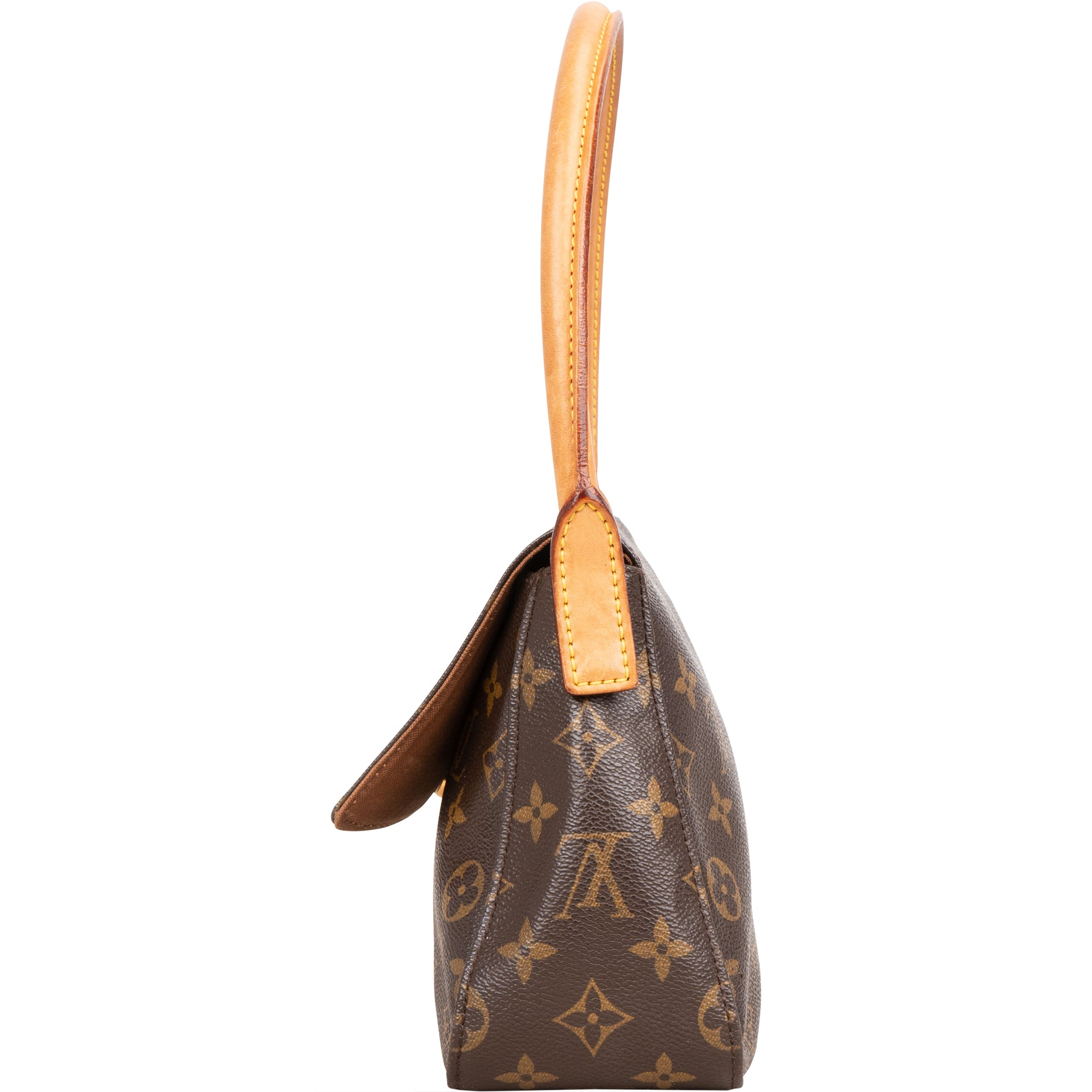 Louis Vuitton Canvas Monogram Looping PM Shoulder Bag - vintageandkickz