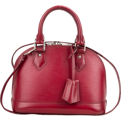 Louis Vuitton Epi Leather Alma BB Handbag - vintageandkickz