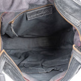 Balenciaga Black Leather City Handbag