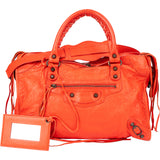 Balenciaga Classic Leather City Handbag