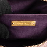 Miu Miu Rose Leather Mini Shoulder Bag