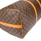 Louis Vuitton Canvas Monogram Keepall 55 Bandouliere