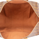 Louis Vuitton Canvas Monogram Keepall 55 Bandouliere