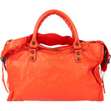 Balenciaga Classic Leather City Handbag