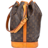 Louis Vuitton Canvas Monogram Sac Noe Grande Shoulder Bag
