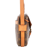 Louis Vuitton Canvas Monogram Jeune Fille GM Crossbody Bag